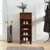vidaXL Omarica za čevlje rjav hrast 40x36x105 cm inženirski les | Shoptok.si