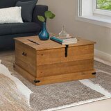 vidaXL skrinja za shranjevanje halden 91x91x47 cm masivni les, bor | Shoptok.si