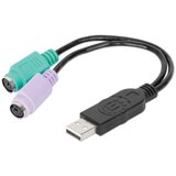 Manhattan 179027 USB 2.0 - 2x PS/2 USB adapter Cene