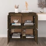  Komoda boja dimljenog hrasta 70 x 41 x 75 cm od iverice | shoptok.hr
