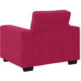 SOFA fotelja vino crvena 100x77x82 cm baršun | shoptok.hr