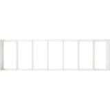  Vrtna saksija Bijela 280 x 80 x 60 cm Čelična vrata | shoptok.hr