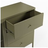 Marckeric Zelena kovinska komoda 140x90x40 cm Fayna – | Shoptok.si