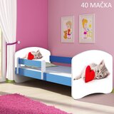  Otroška postelja ACMA z motivom, stranica modra 180x80 cm 40 Mačka | Shoptok.si