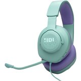 JBL Quantum 100M2 žične gaming slušalke v modro-zeleni barvi | Shoptok.si