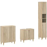  Set za kupaonicu od 3 dijela ARNHEM Hrast sonoma | shoptok.hr