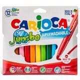 Carioca jumbo flomasteri u držaču 12kom - Cijene