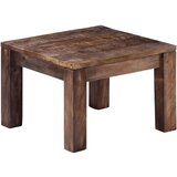 Furnova Klubska mizica 50x50x35 cm trden mangov les, (21915265) Cene