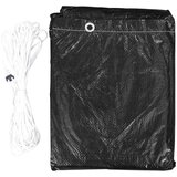vidaXL Pokrivalo za gugalno klop s 6 obročki 2 kosa 135x105x175 cm | Shoptok.si