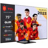 Tcl 75C745 QLED TV 4K-UHD, Google TV, 144Hz, HDR PRO 1000, Dolby Atmos, Game master 240Hz - | Shoptok.si