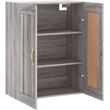 vidaXL Stenska omarica siva sonoma 69,5x34x90 cm inženirski les | Shoptok.si