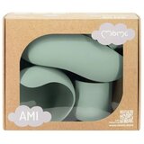 Momi Set za hranjenje beba AMI 5u1, zelen | Shoptok.si