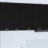Viseći ormarić Crni hrast 80 x 31 x 80 cm Konstruirano drvo Cene