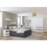 XORA POSTELJA BOXSPRING 120 cm x 200 cm , tekstil antracit | Shoptok.si