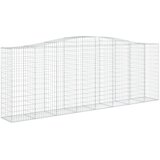  Lučne gabionske košare 10kom 400x50x140/160cm pocinčano željezo | shoptok.hr