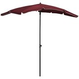 vidaXL Vrtni senčnik 200x130 cm bordo rdeč Cene