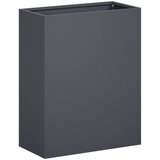 Vrtna saksija 2 kom. Antracit 40 x 20 x 50 cm Čelična vrata | shoptok.hr
