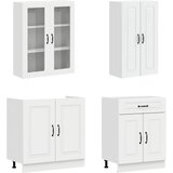  Kuhinjska jedinica KALMAR 8 pcs Bijela visokog sjaja | Eponuda.com