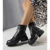 Gemre Black hiking boots with chains Sylas | shoptok.hr