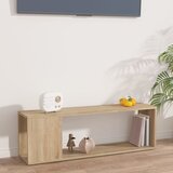 TV ormarić boja hrasta sonome 100x24x32 cm konstruirano drvo | shoptok.hr