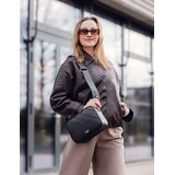 Vuch Crossbody torba Massimo Striped Black, 16 x 23 cm | shoptok.hr