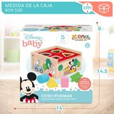 Mickey & Minnie Drvene kocke s oblicima Disney Mickey i Minnie, 5 dijelova | shoptok.hr