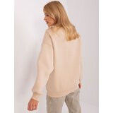 Wow Donna Sweatshirt-EM-BL-617-12.04-beige | Shoptok.si