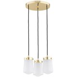  Argon 6164 - Luster na sajli PASADENA 3xE27/15W/230V zlatna/bela | Eponuda.com