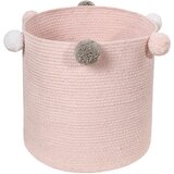 Lorena Canals Košara Bubbly - Soft Pink - White - Grey | Shoptok.si