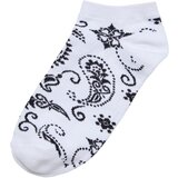 Urban Classics Bandana Pattern No Show Socks 5-Pack white | Shoptok.si