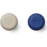 Liewood 2 dijelni set bočica sa slamkom ellis mist/surf blue mix | shoptok.hr