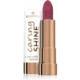 Essence Caring Shine Vegan Collagen Lipstick sijoča negovalna šminka 3,5 g odtenek 203 My Advice za ženske