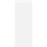  Strani šal s predalom Bela 60 x 33,5 x 84 cm, (5000233759) | Shoptok.si