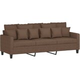  Trosjed s tabureom smeđi 180 cm od tkanine | shoptok.hr