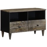 vidaXL TV ormarić svijetlo sivi 70x33,5x46 cm Puno drvo Mango Cijene