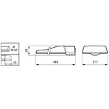 Philips LED ulična lampa CORELINE MALAGA LED/69W/230V 4000K IP65 | Eponuda.com
