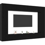  Set TV komoda Zidne 8 pcs Crni hrast 100 x 30 x 30 cm | shoptok.hr