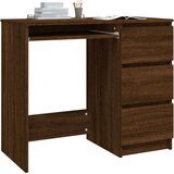  Radni stol boja smeđeg hrasta 90x45x76 cm od konstruiranog drva | shoptok.hr