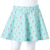  Dječja suknja svijetla boja mente 128 | shoptok.hr