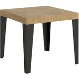 Itamoby   Flame (90x90/246 cm) - hrast, barva nog: antracit - raztegljiva jedilna miza, (20842513) Cene