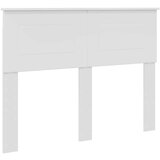  Vzglavje z vzglavjem Svetlo Belo 135 cm Konstruiran les, (5000110421) | Shoptok.si