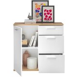 Modern Living komoda bc 1035, bela, hrast | Shoptok.si