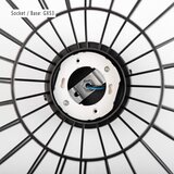  plafonsko svetlo ovella 1xGX53/10W/230V prečnika 25 cm crno | Eponuda.com