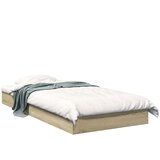  Okvir kreveta za pod Hrast sonoma 80 x 200 cm Konstruirano drvo | shoptok.hr