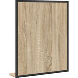  Ogledalo za kopalnico s polico Sonoma hrast 50x12x60 cm iz inženirskega lesa | Shoptok.si