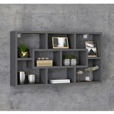 MID.YOU Stenski Regal Opila, Antracit | Shoptok.si