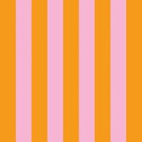 PPD Papperproducts Design Stripes - Salvete - Stripes, Orange/pink, 33x33 cm u