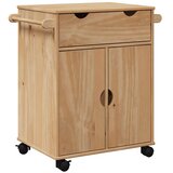  Kuhinjska kolica OTTA 59 x 45 x 80 cm od masivne borovine | shoptok.hr