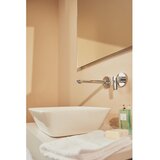 Ideal Standard Vgrajena armatura za umivalnik v sijajno srebrni barvi Connect Air – | Shoptok.si