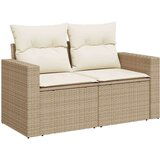  8-dijelni set vrtnih sofa od poliratana s jastucima bež | shoptok.hr